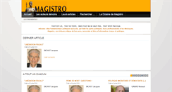 Desktop Screenshot of magistro.fr