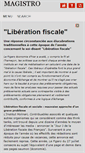 Mobile Screenshot of magistro.fr
